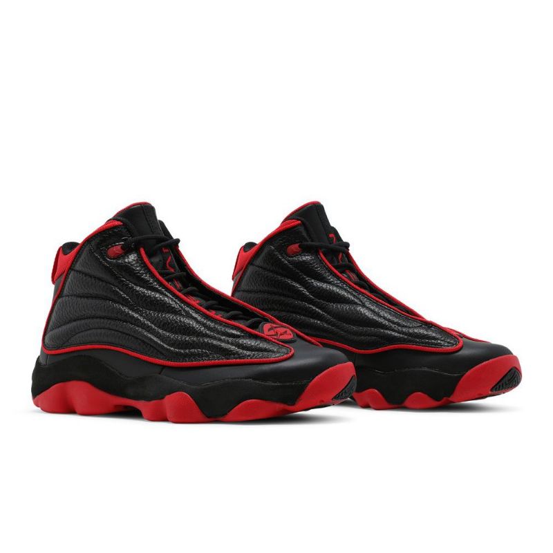 Air Jordan Pro Strong Svart Rød Herresko