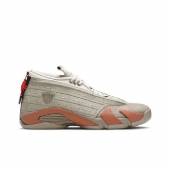 Air Jordan 14 Clot Retro Lav Grå Rosa Herresko