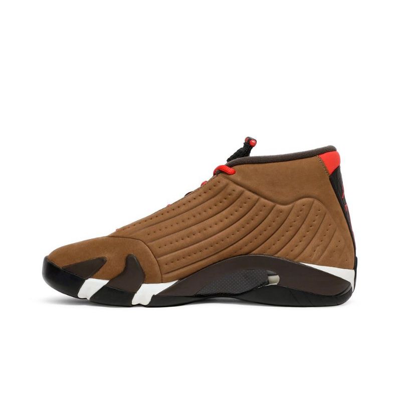 Air Jordan 14 Retro Brun Flerfarget Herresko