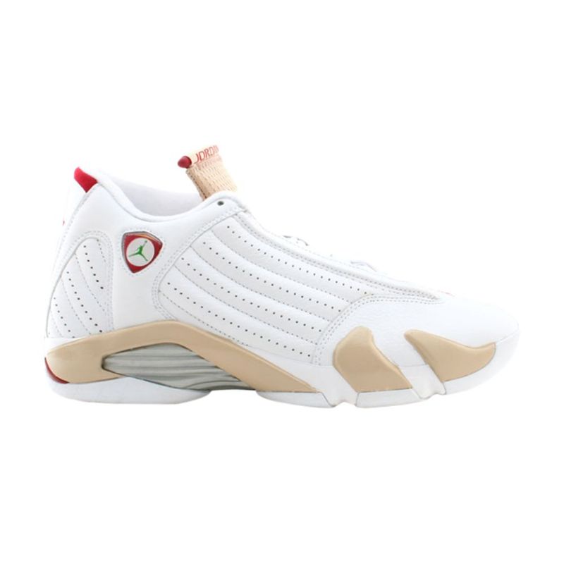 Air Jordan 14 Retro Hvit Beige Damesko