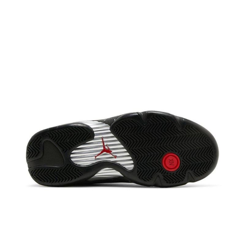 Air Jordan 14 Retro Low Svart Rød Damesko