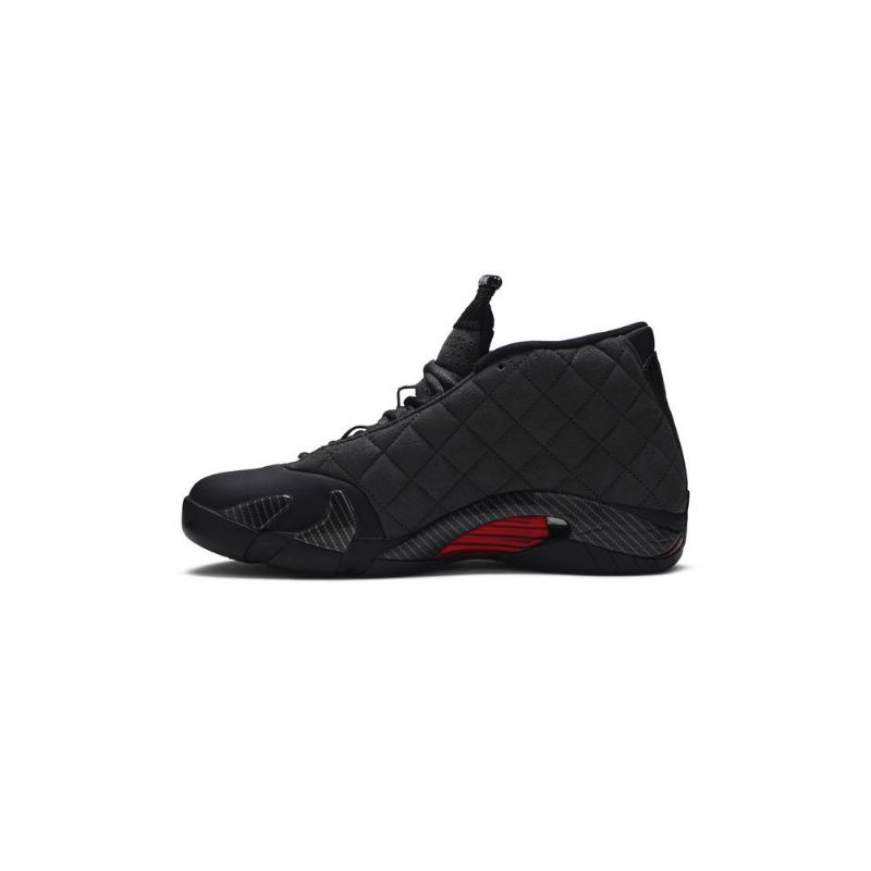 Air Jordan 14 Retro Se Svart Grå Rød Herresko