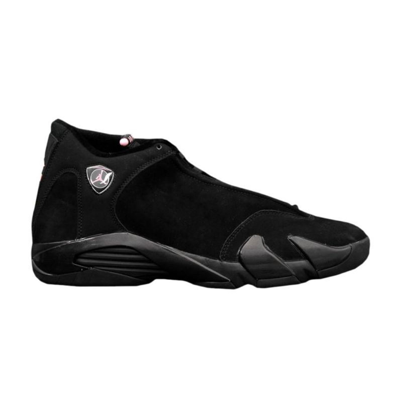 Air Jordan 14 Retro Svart Rosa Damesko