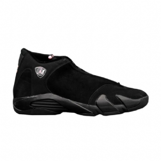 Air Jordan 14 Retro Svart Rosa Damesko
