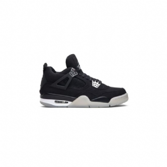Air Jordan 4 Eminem Carhartt Svart Sølv Herresko