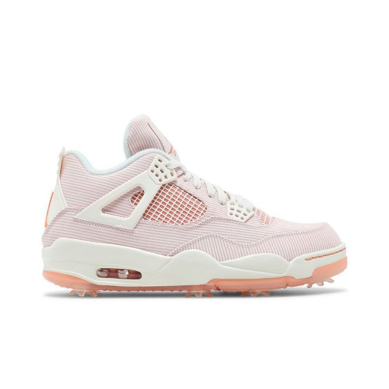 Air Jordan 4 Golf Nrg Hvit Rosa Herresko