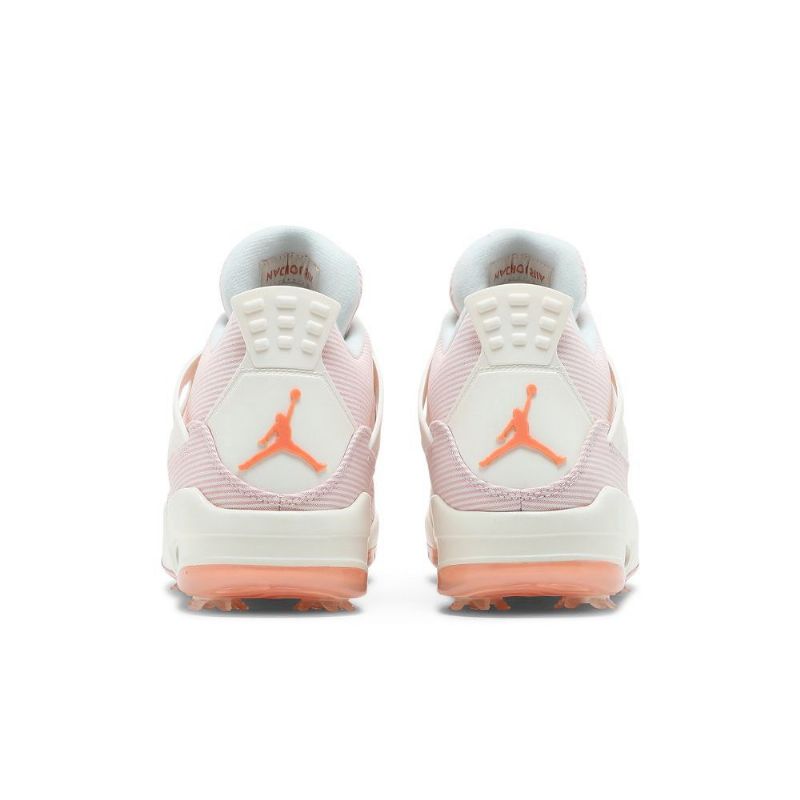 Air Jordan 4 Golf Nrg Hvit Rosa Herresko
