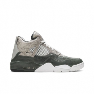 Air Jordan 4 Jack Daniel's The Shoe Surgeon Grønn Grå Hvit Herresko