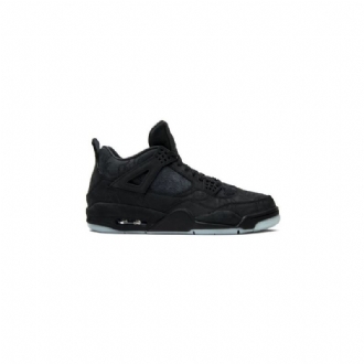 Air Jordan 4 Kaws Retro Svarte Herresko