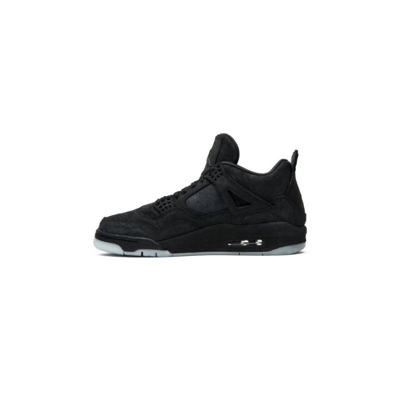 Air Jordan 4 Kaws Retro Svarte Herresko