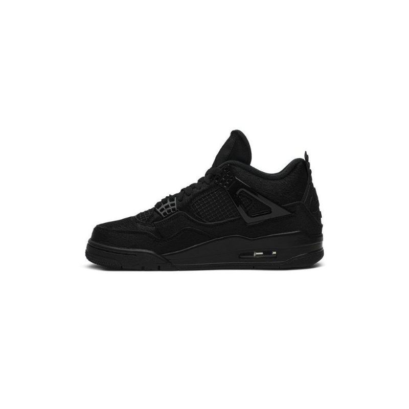 Air Jordan 4 Olivia Kim Retro Svarte Damesko