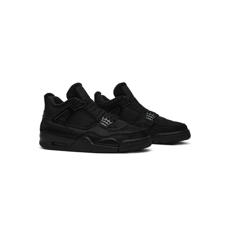 Air Jordan 4 Olivia Kim Retro Svarte Damesko