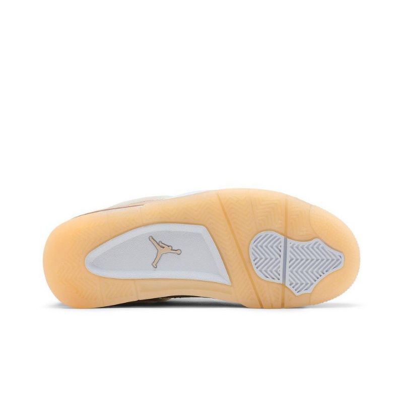 Air Jordan 4 Retro Brun Hvit Damesko