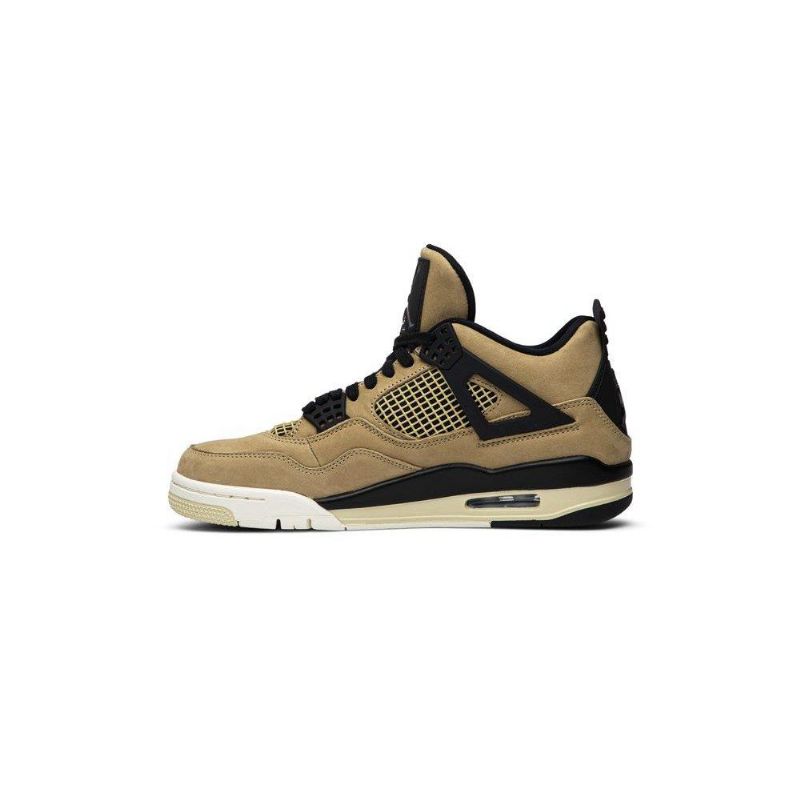 Air Jordan 4 Retro Brun Svart Damesko