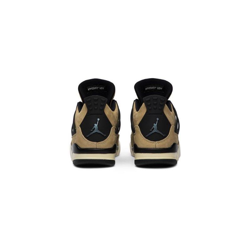 Air Jordan 4 Retro Brun Svart Damesko