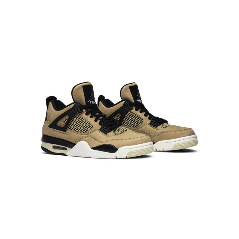 Air Jordan 4 Retro Brun Svart Damesko
