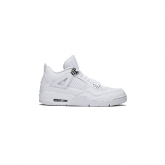 Air Jordan 4 Retro Hvite Herresko