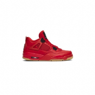 Air Jordan 4 Retro Nrg Rød Svart Damesko