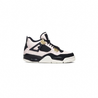 Air Jordan 4 Retro Rosa Svart Gull Damesko