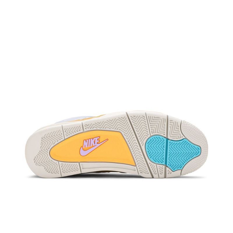 Air Jordan 4 Union La Retro Brun Lilla Turkis Herresko