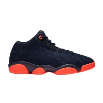 Air Jordan Horizon Lav Mørke Blå Rød Svart Herresko