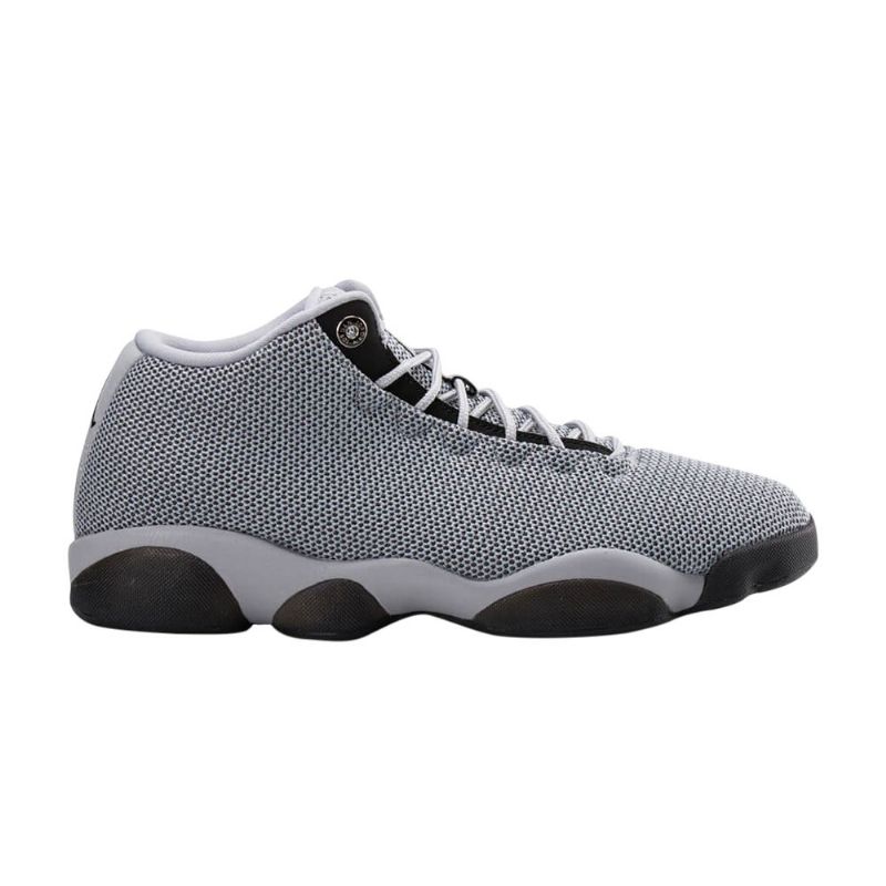 Air Jordan Horizon Low Grå Svarte Herresko