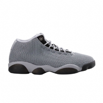 Air Jordan Horizon Low Grå Svarte Herresko