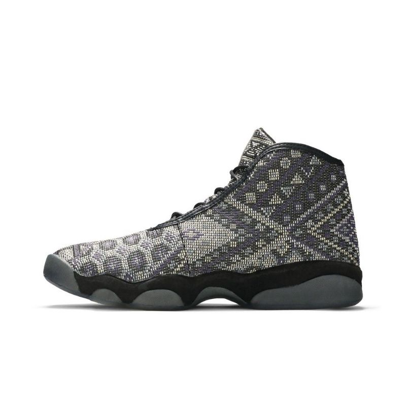 Air Jordan Horizon Premium Svart Grå Herresko