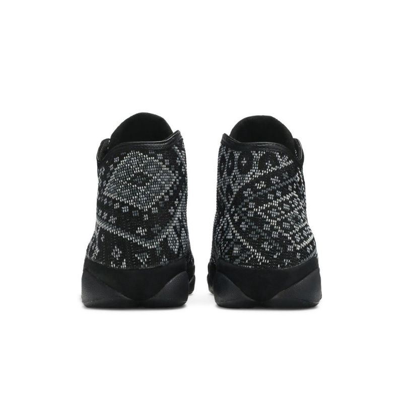 Air Jordan Horizon Prm Svart Hvit Grå Herresko