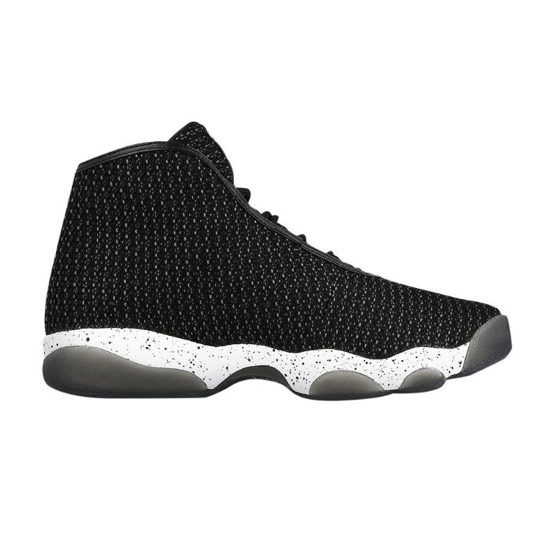 Air Jordan Horizon Svart Hvit Grå Herresko