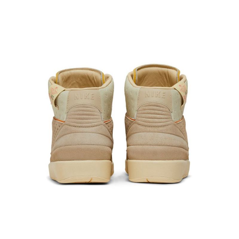 Air Jordan 2 Union La Retro Sp Khaki Oransje Herresko