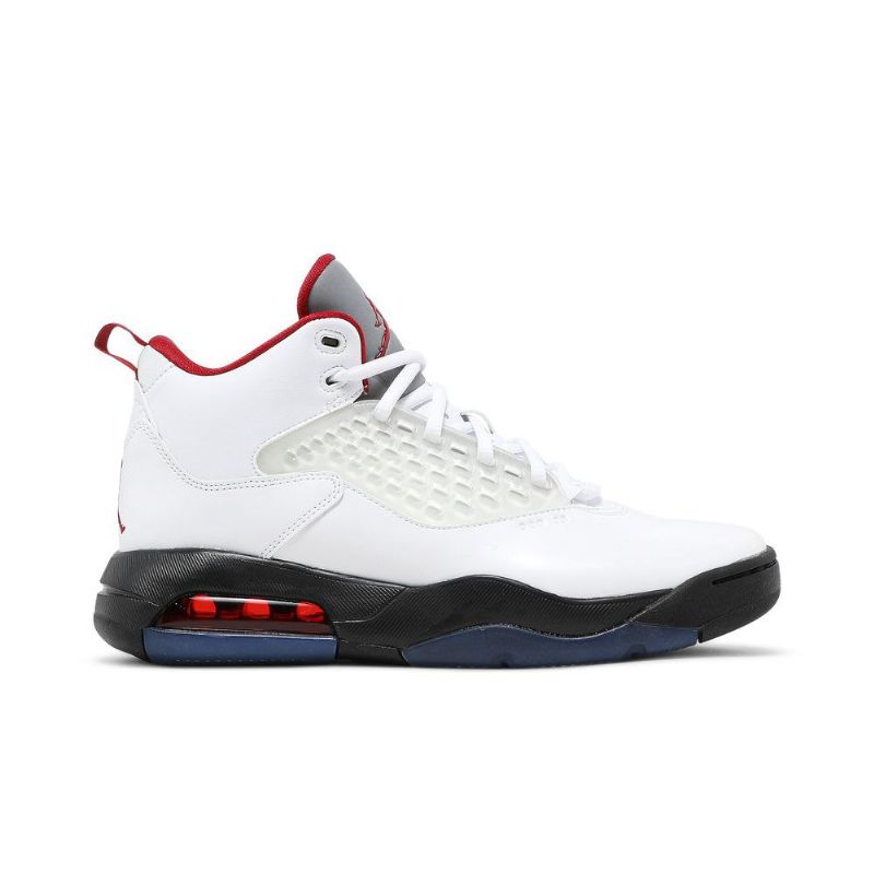 Air Jordan Maxin 200 Hvit Svart Rød Sølv Herresko