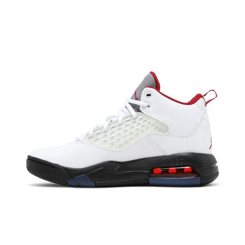 Air Jordan Maxin 200 Hvit Svart Rød Sølv Herresko