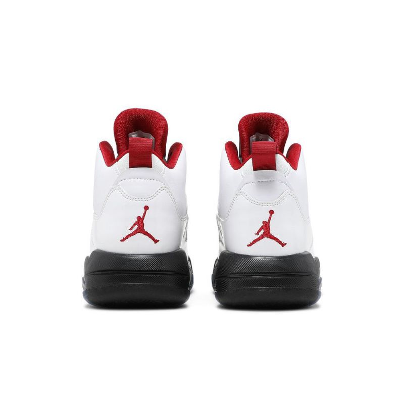 Air Jordan Maxin 200 Hvit Svart Rød Sølv Herresko