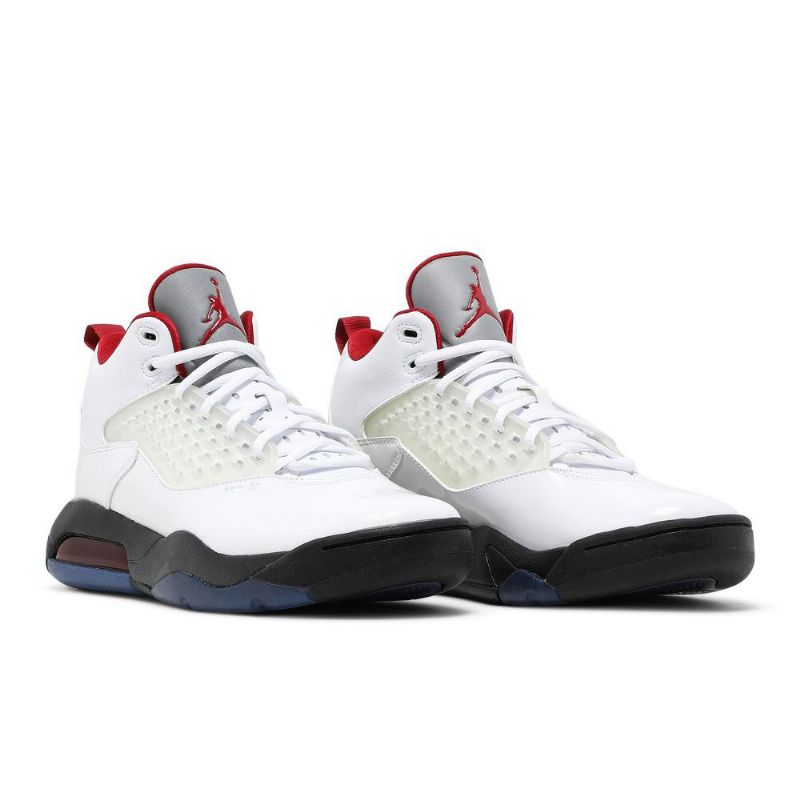 Air Jordan Maxin 200 Hvit Svart Rød Sølv Herresko