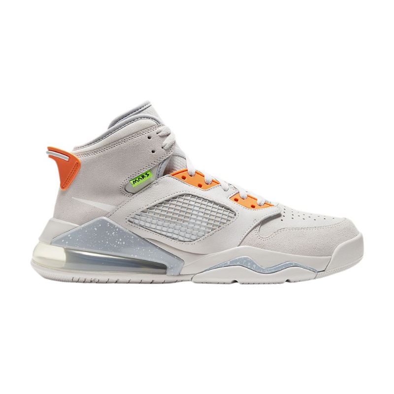 Air Jordan Mars 270 Grå Oransje Blå Herresko