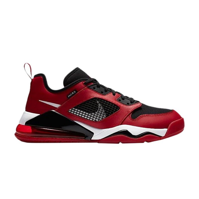 Air Jordan Mars 270 Lav Svart Rød Hvit Herresko