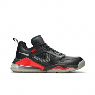 Air Jordan Mars 270 Lav Svart Rød Sølv Herresko