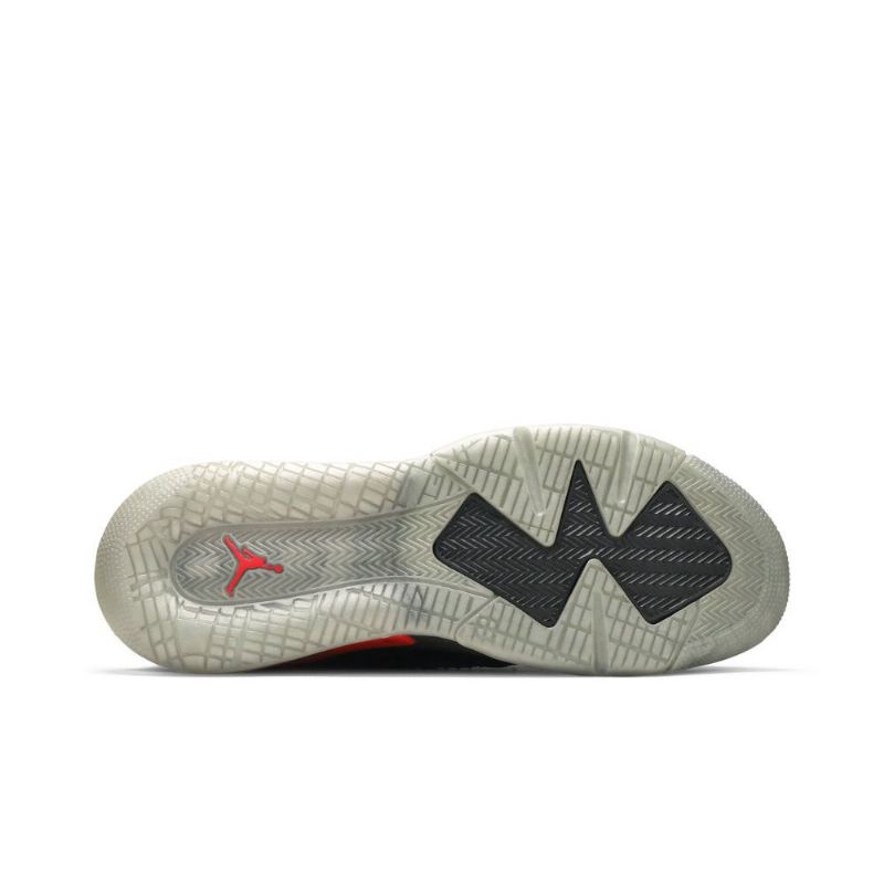 Air Jordan Mars 270 Lav Svart Rød Sølv Herresko