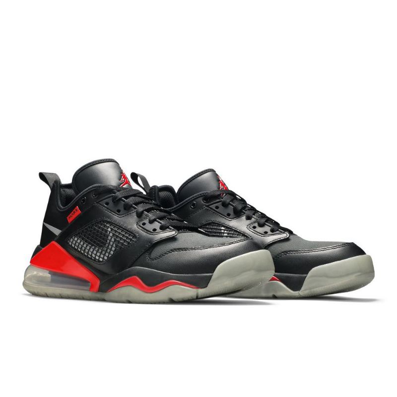 Air Jordan Mars 270 Lav Svart Rød Sølv Herresko