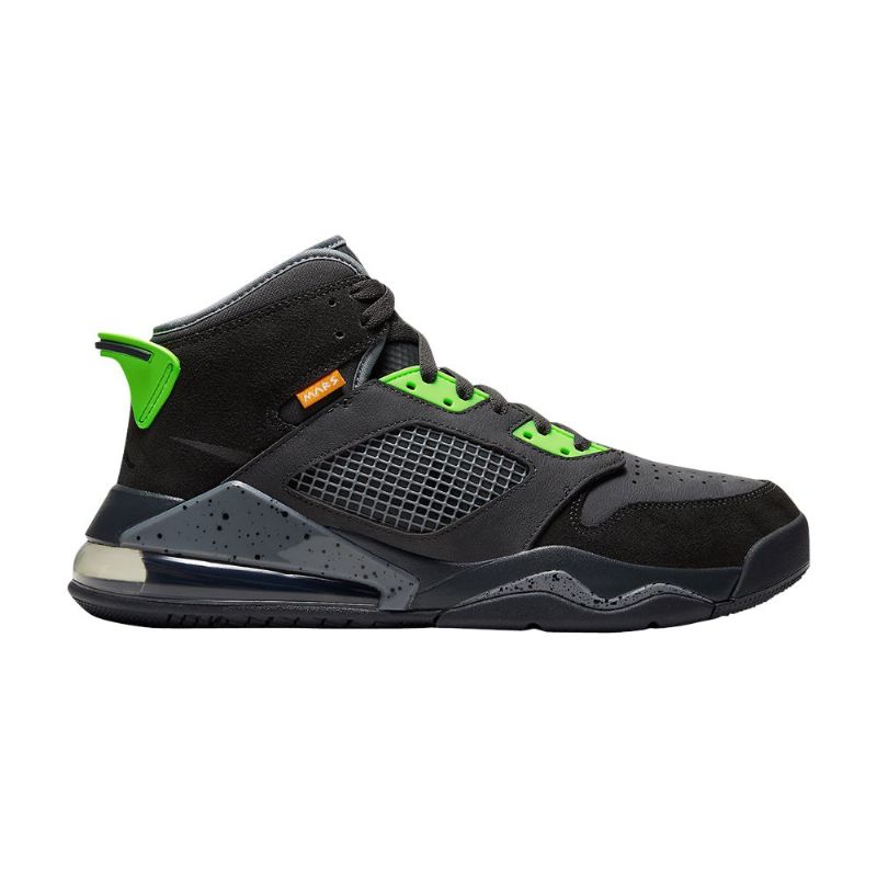 Air Jordan Mars 270 Svart Grønn Grå Herresko