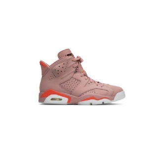 Air Jordan 6 Aleali May Retro Rosa Rød Damesko