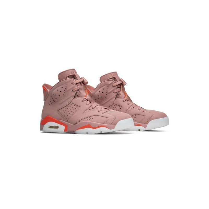 Air Jordan 6 Aleali May Retro Rosa Rød Damesko