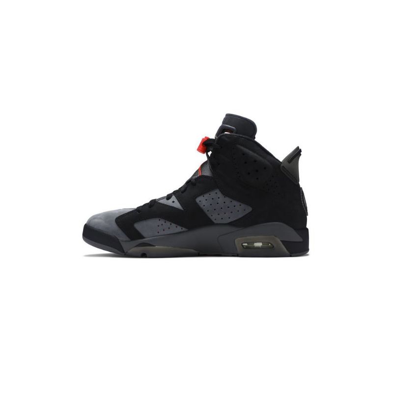Air Jordan 6 Paris Saint-germain Retro Grå Svart Rød Herresko