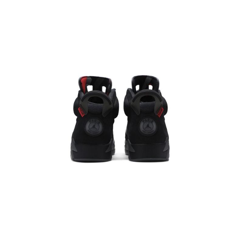 Air Jordan 6 Paris Saint-germain Retro Grå Svart Rød Herresko