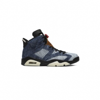 Air Jordan 6 Retro Blå Grå Brun Herresko