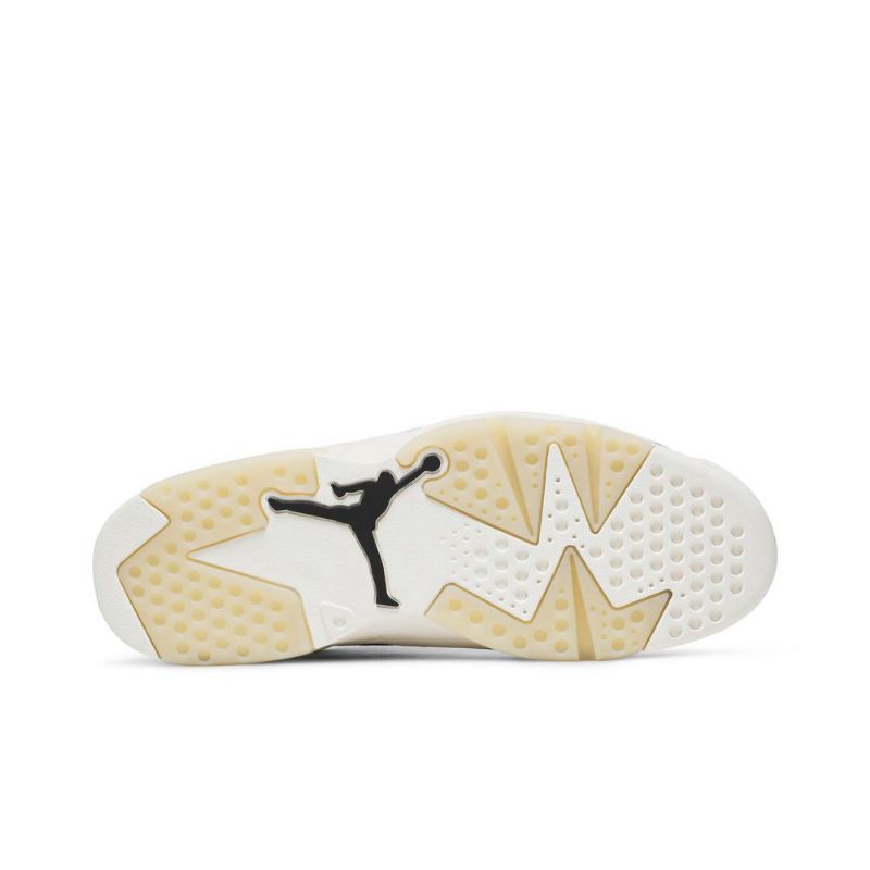 Air Jordan 6 Retro Hvit Lilla Svart Herresko