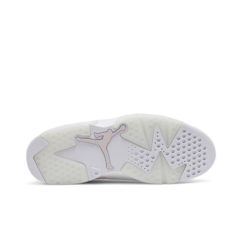 Air Jordan 6 Retro Hvitt Gull Damesko