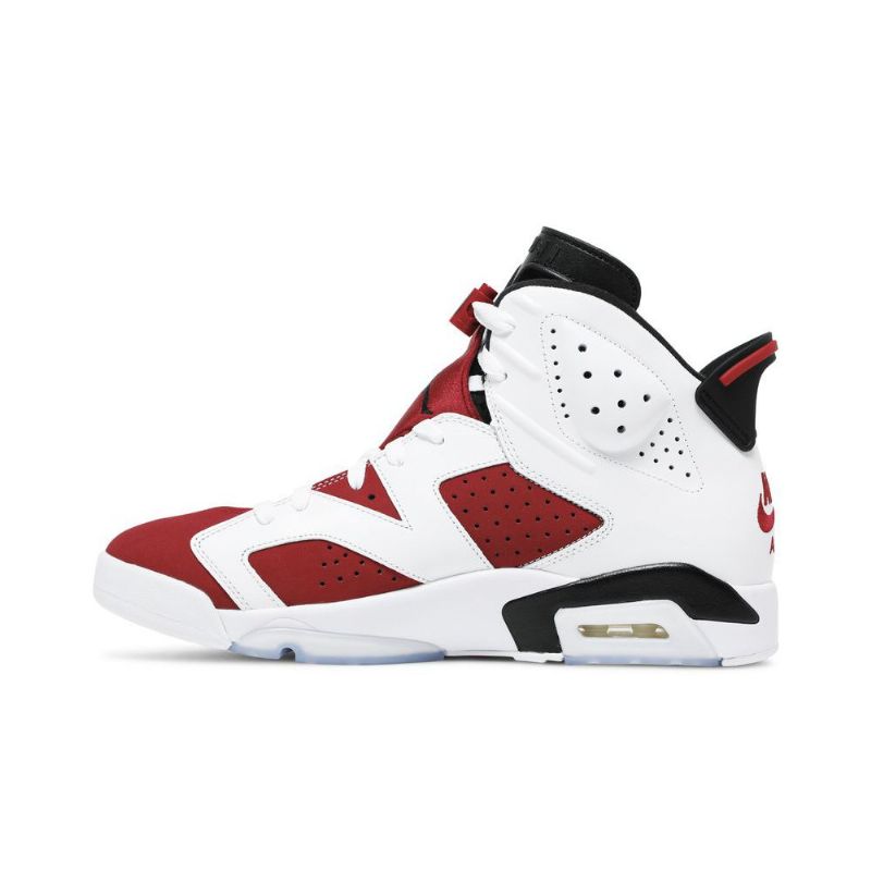 Air Jordan 6 Retro Og Hvit Rød Svart Herresko