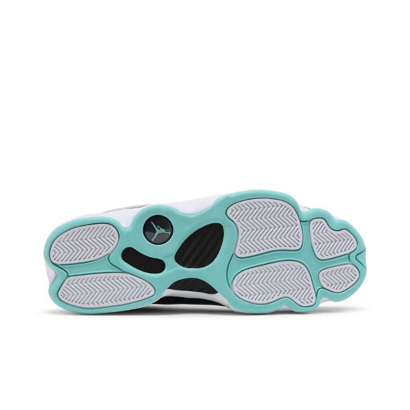 Air Jordan 6 Ringer Hvit Svart Blå Herresko